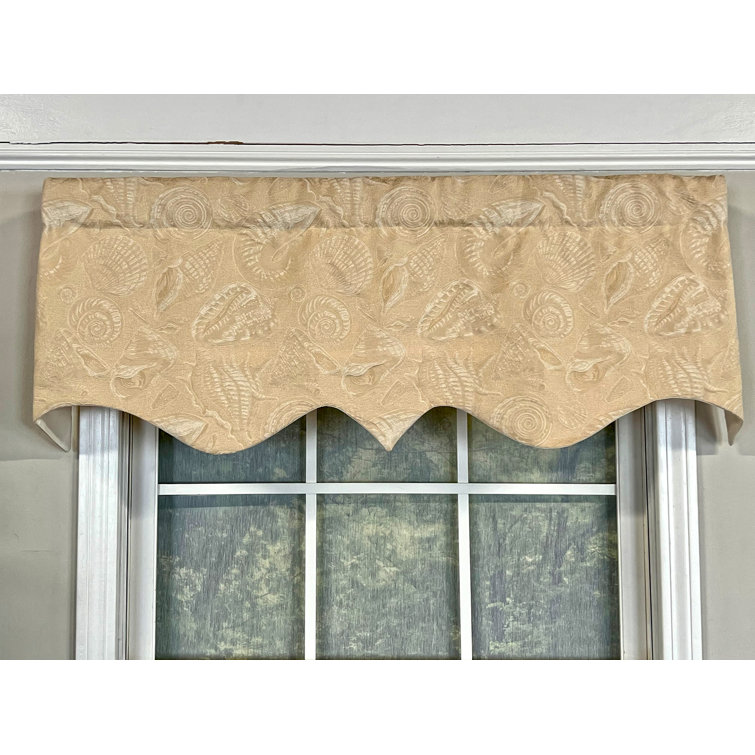 RLFisher Scalloped Window Valance Perigold